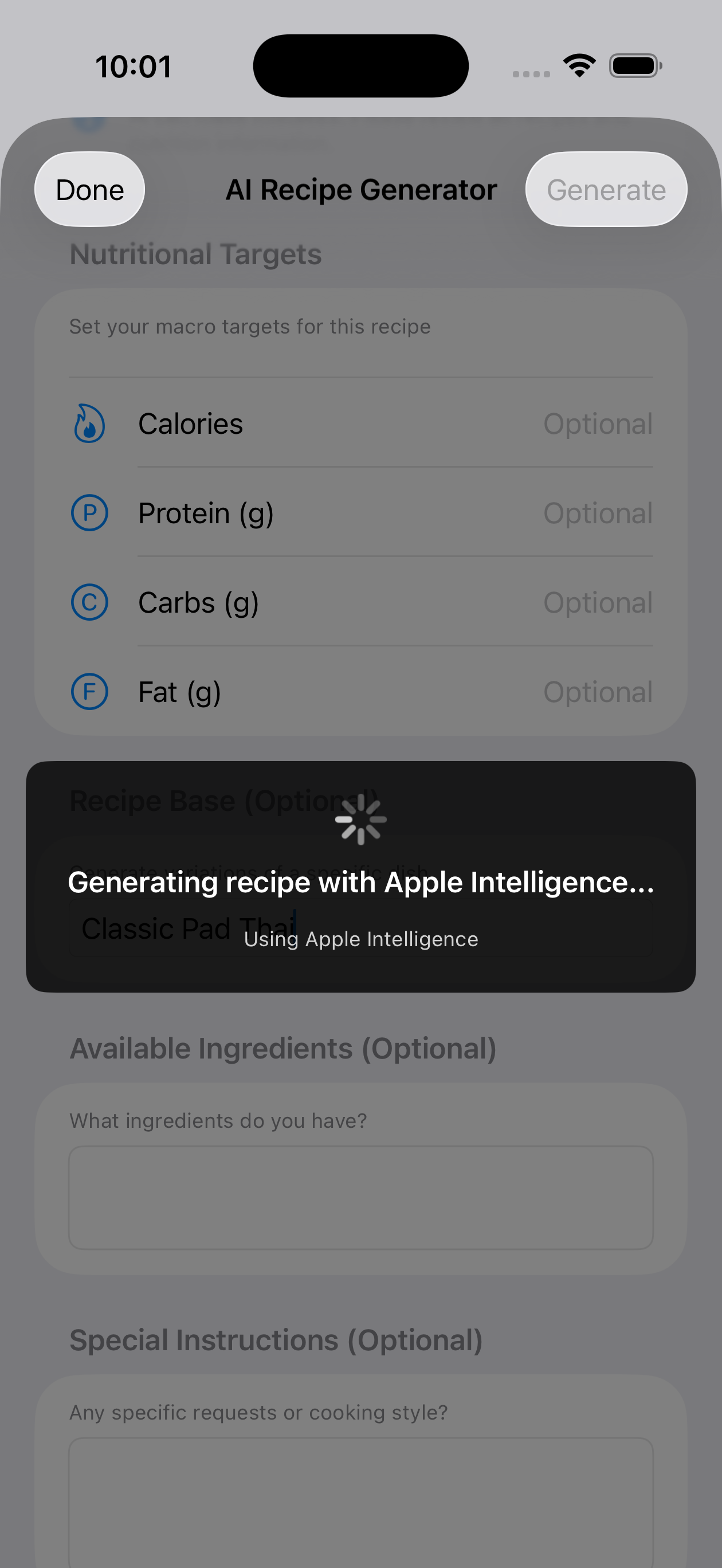 Generating with Apple Intelligence